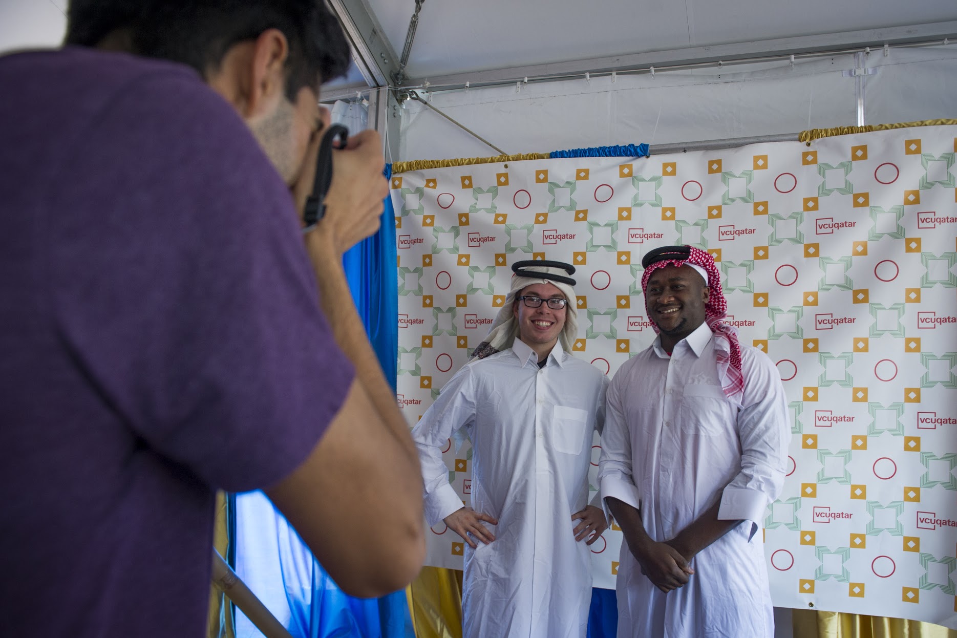 Brian Smith (left) And Samuel Ofori