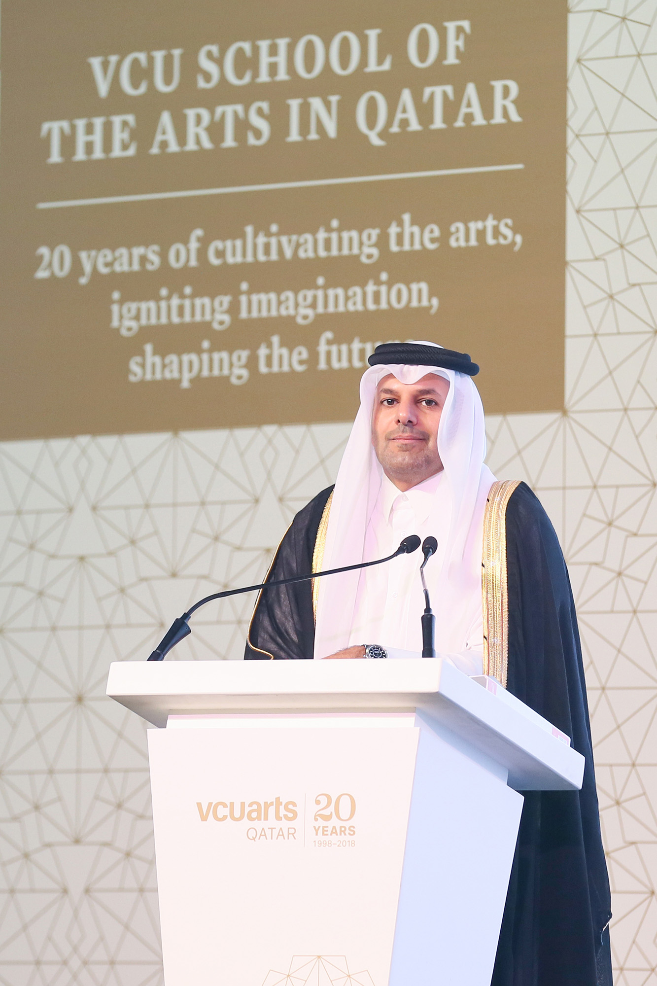 H.e. Sheikh Abdulla Bin Ali Althaniph.d. Gala 1