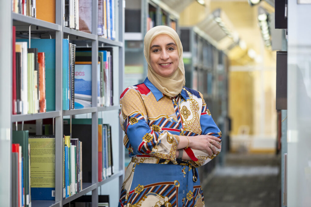 Image 1. Fikria El Kaouakibi, Assistant Director Of Research At Vcuarts Qatar