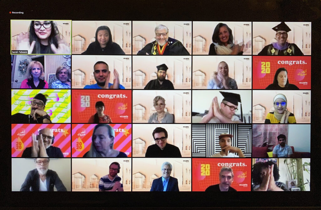 Vcuarts Qatar Online Graduates 2020