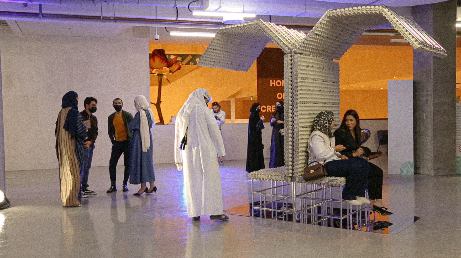 The Piece Of Furniture Was Unveiled At M7 In Msheireb Downtown Doha. Image Courtesy Mostafa Bakhat