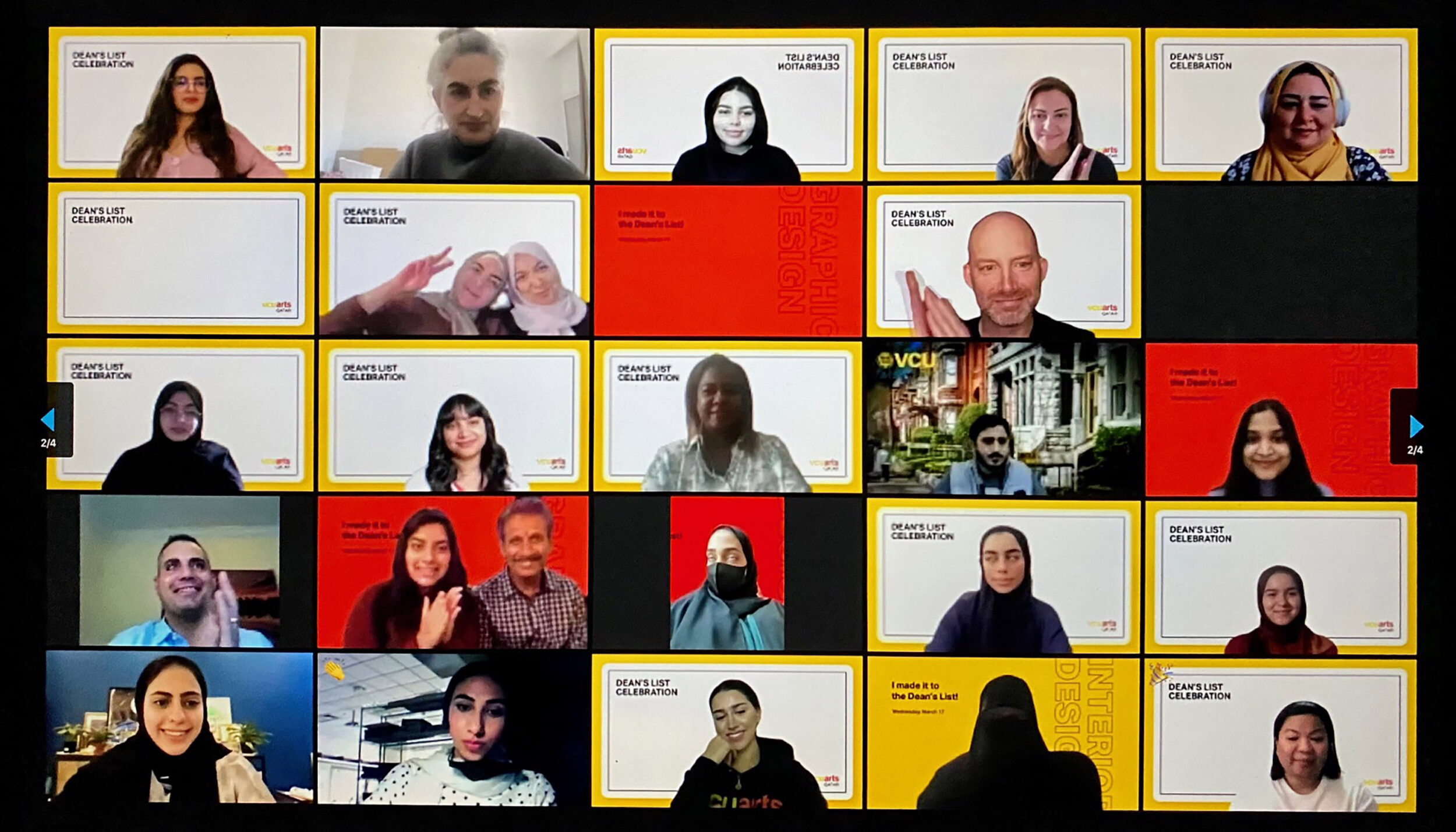 Vcuarts Qatar Deans List March 2021 2