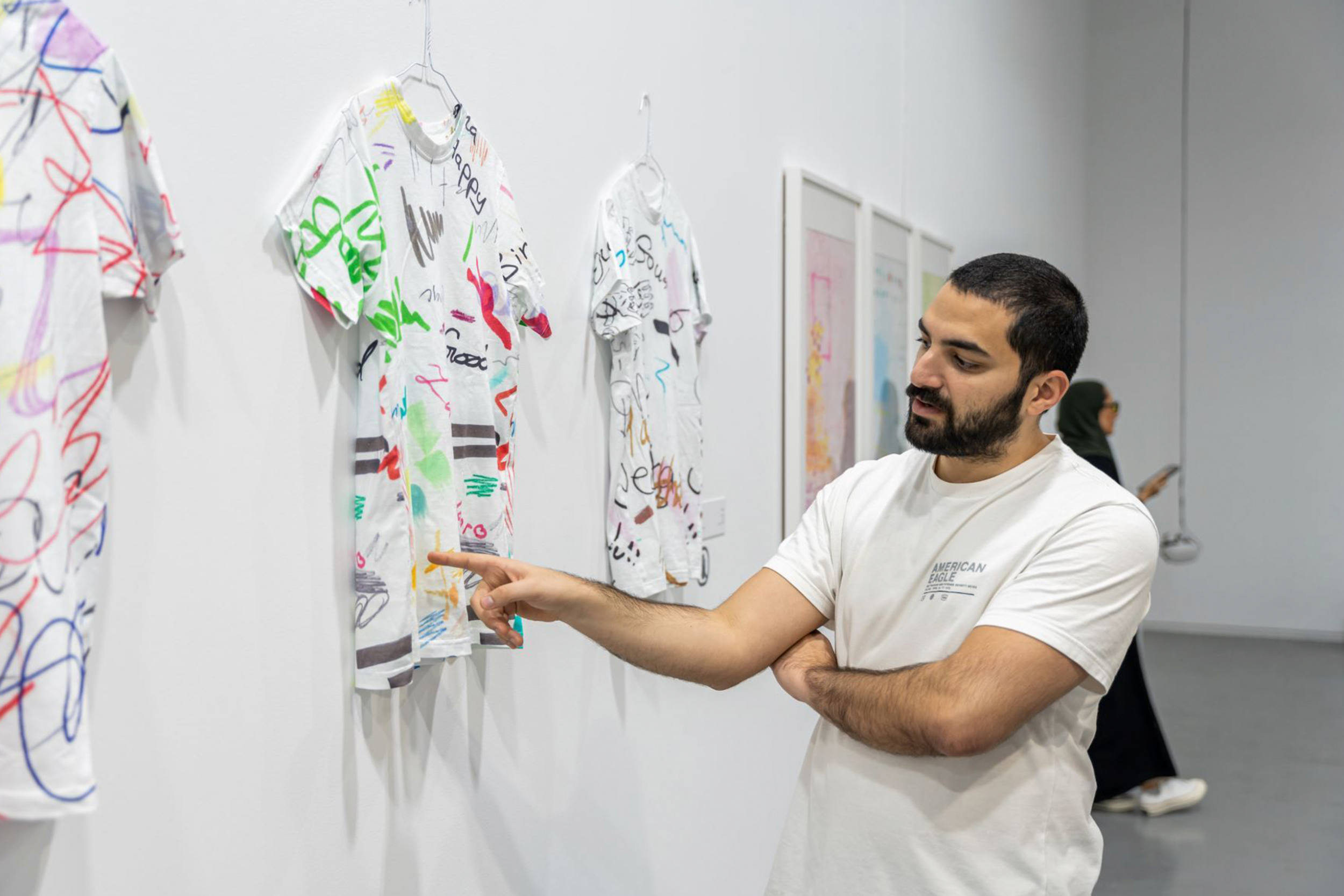 Artworkbyvcuartsqatarondisplayatmajaz