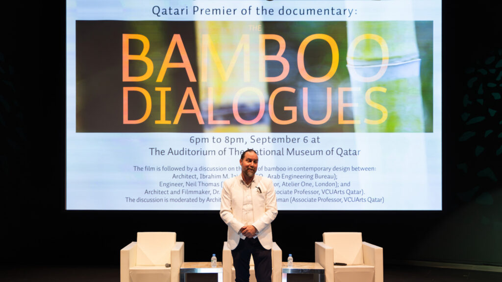 Johan at the premiere of the documentary