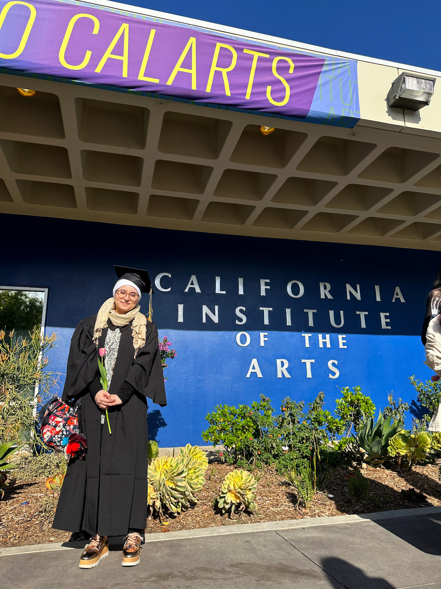 Yara at her Cal arts Graduation