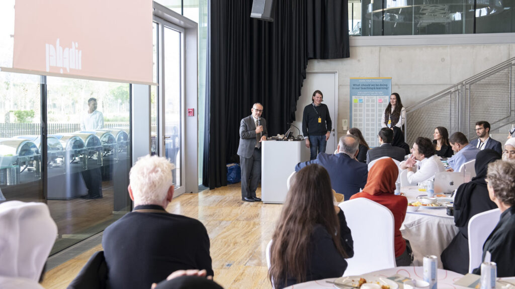Francisco Marmole, President Of Higher Education, Qf, Speaking At The Event